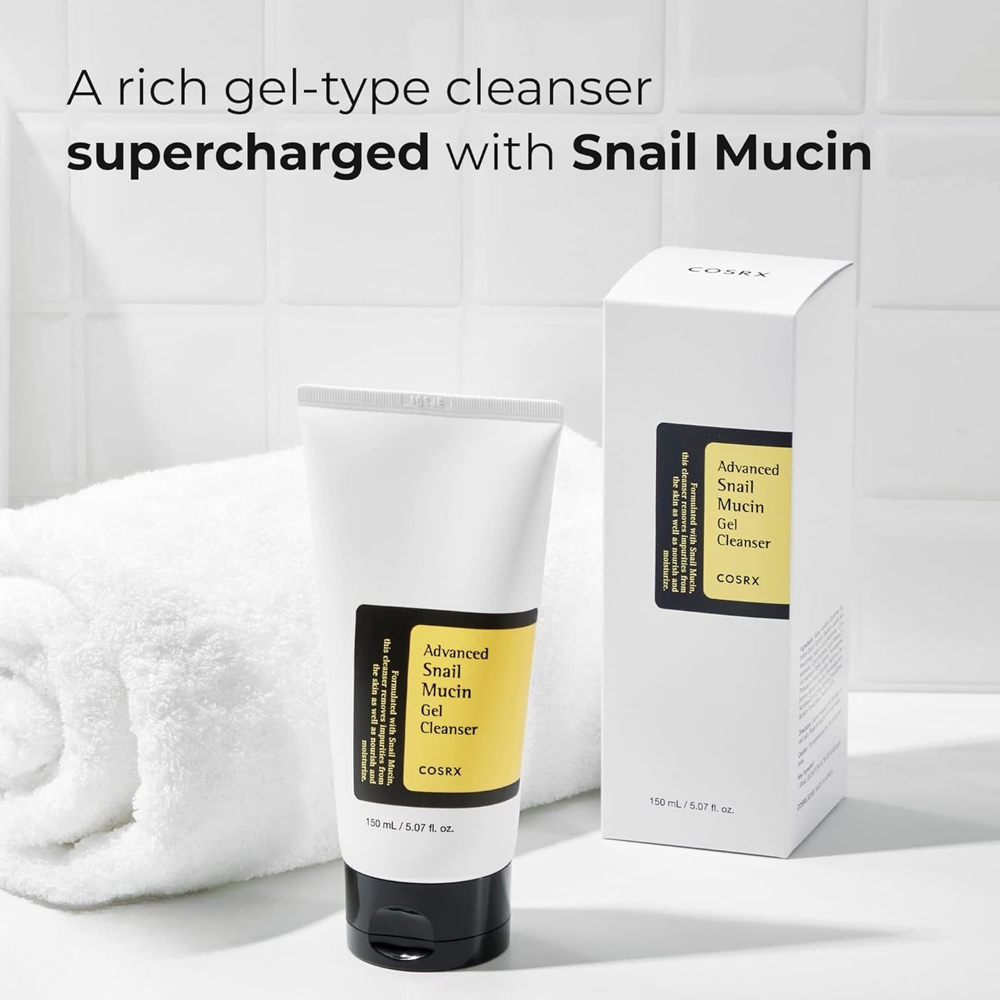 COSRX Advanced Snail Mucin Gel Cleanser
