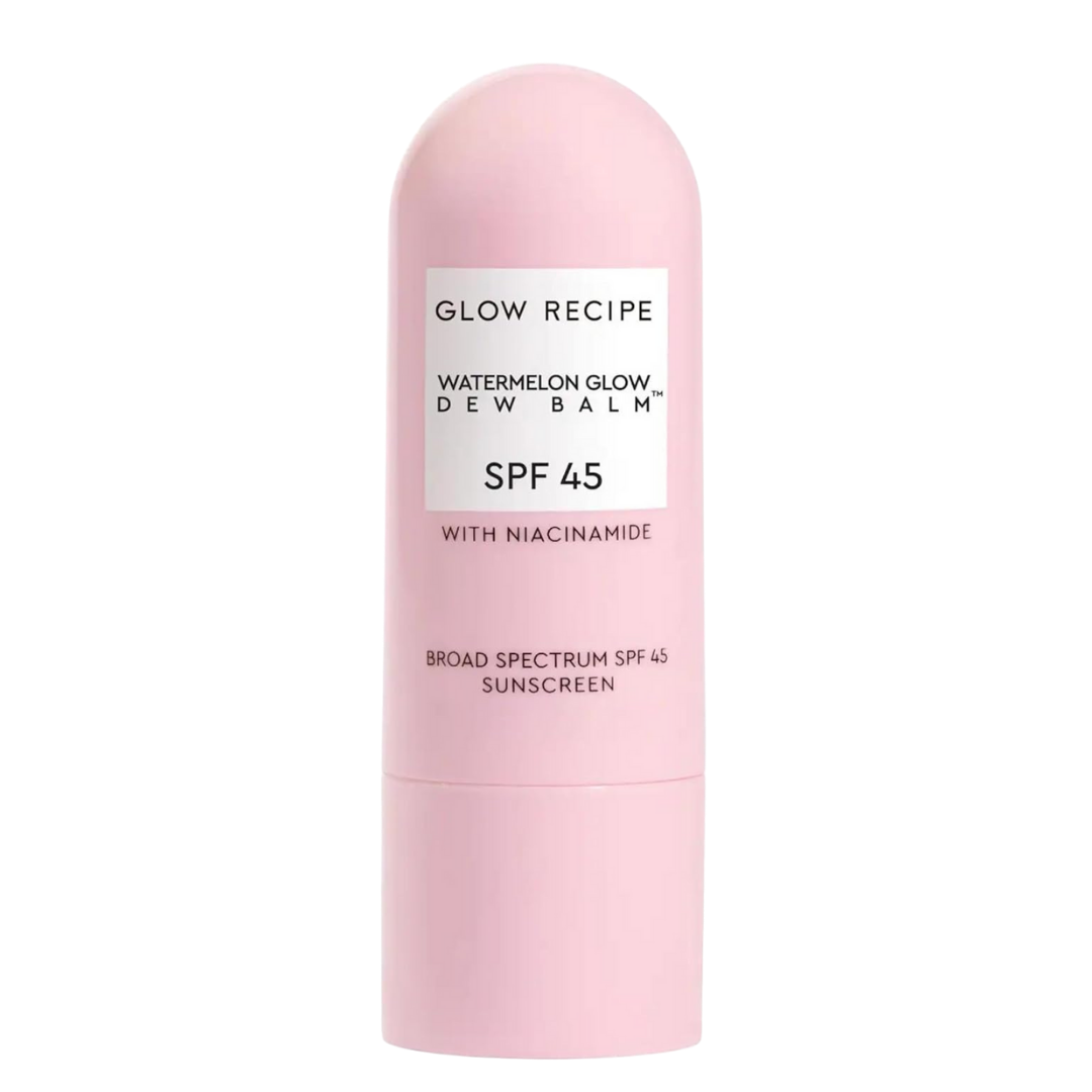 GLOW RECIPE - Watermelon Glow Niacinamide Dew Balm Face Sunscreen Stick- SPF 45