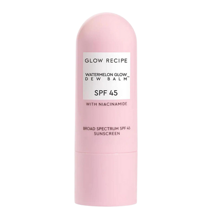 GLOW RECIPE - Watermelon Glow Niacinamide Dew Balm Face Sunscreen Stick- SPF 45