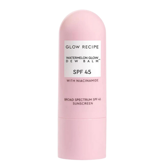 GLOW RECIPE - Watermelon Glow Niacinamide Dew Balm Face Sunscreen Stick- SPF 45