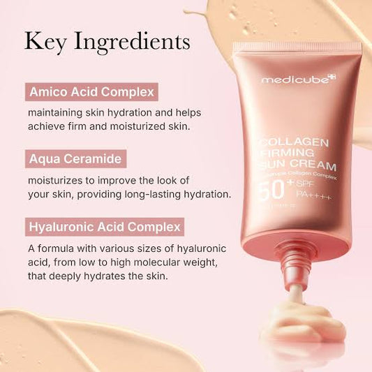Medicube Collagen Firming Sun Cream SPF50+ PA++++